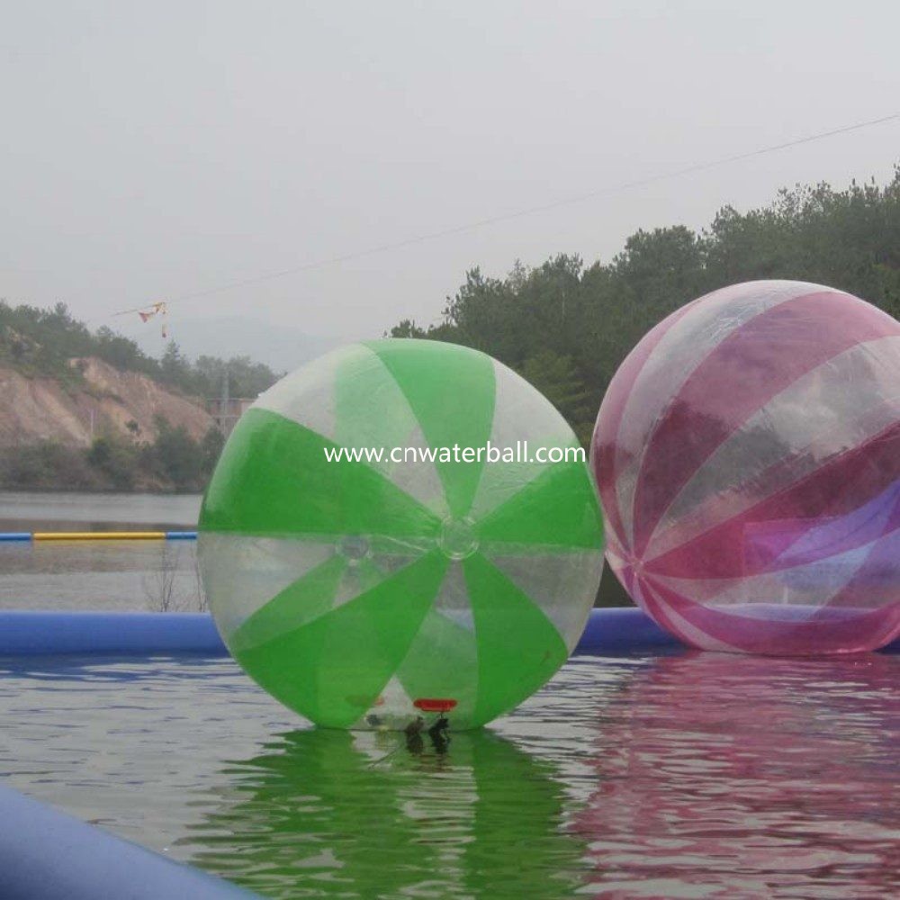 Inflatable water walking ball